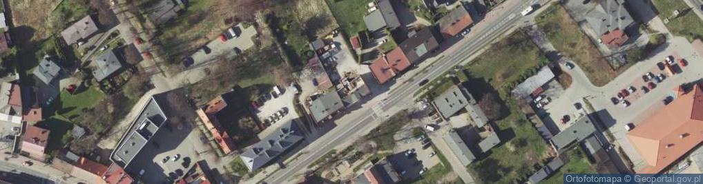 Zdjęcie satelitarne Powiatowy Inspektorat Nadzoru Budowlanego w Żorach