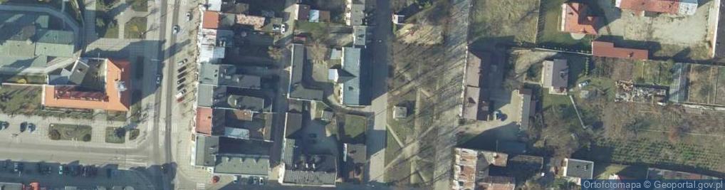 Zdjęcie satelitarne Powiatowy Inspektorat Weterynarii w Mławie