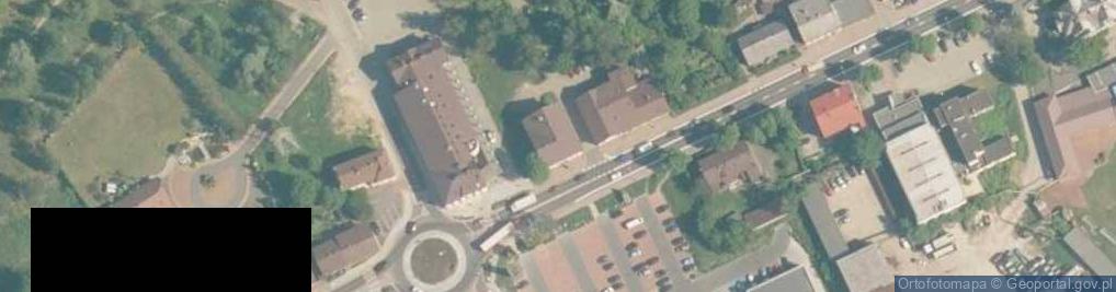 Zdjęcie satelitarne Powiatowy Młodzieżowy Dom Kultury im MJR Henryka Sucharskiego