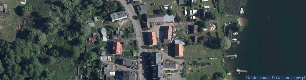 Zdjęcie satelitarne Powiatowy Ośrodek Rehabilitacyjno Wypoczynkowy Pałac w Przełazach