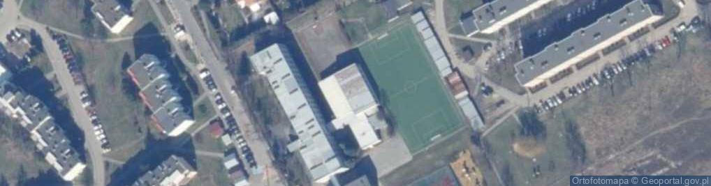 Zdjęcie satelitarne Powiatowy Szkolny Związek Sportowy w Garwolinie