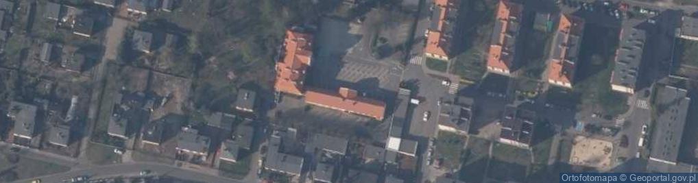 Zdjęcie satelitarne Powiatowy Szkolny Związek Sportowy w Pleszewie