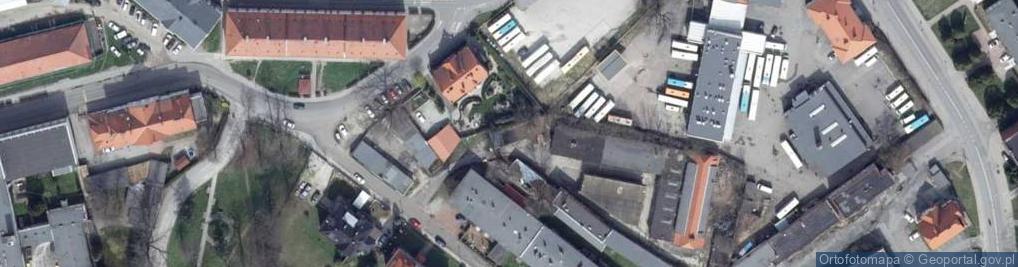 Zdjęcie satelitarne Powiatowy Zarząd Dróg w Kędzierzynie Koźlu