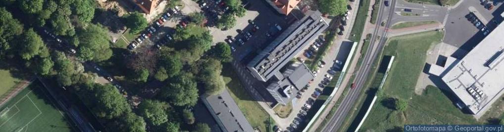 Zdjęcie satelitarne Powiatowy Zarząd Dróg w Koszalinie