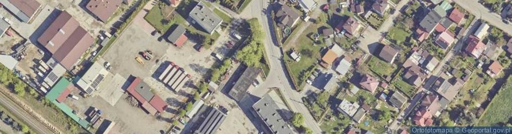 Zdjęcie satelitarne Powiatowy Zarząd Dróg w Mielcu
