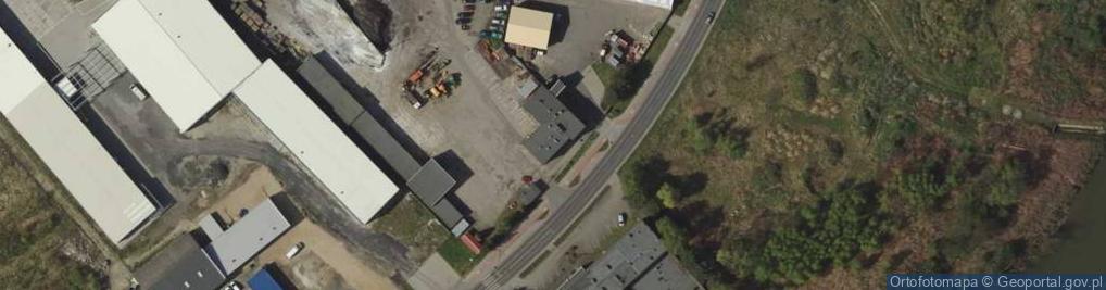 Zdjęcie satelitarne Powiatowy Zarząd Dróg w Raciborzu