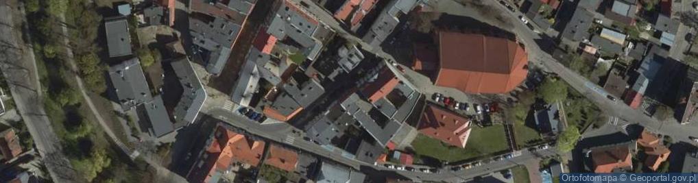 Zdjęcie satelitarne Powiatowy Zespół do Spraw Orzekania O Niepełnosprawności w Kościanie