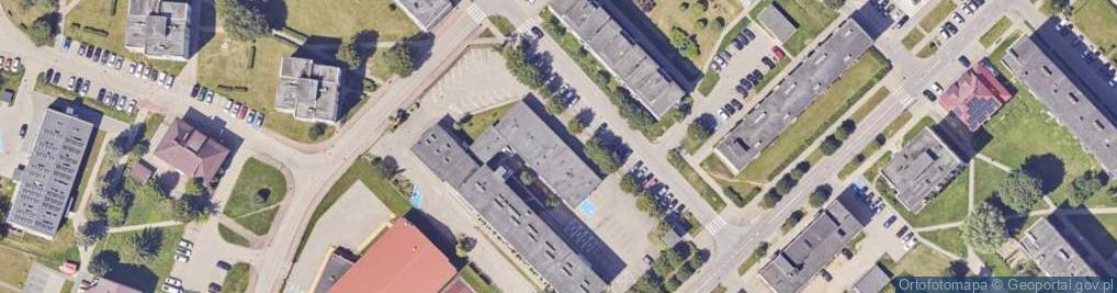 Zdjęcie satelitarne Powiatowy Zespół Obsługi Szkół i Placówek Oświatowych w Kolnie