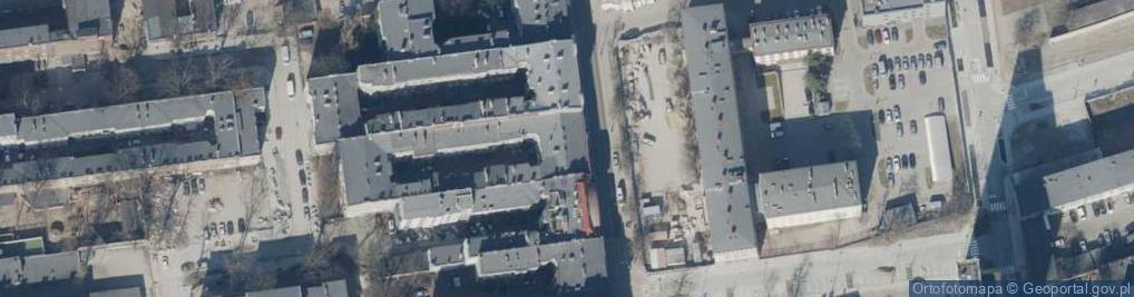 Zdjęcie satelitarne Powszechny Zakład Ubezpieczeń II Inspektorat Gabinet Lekarski Bronisław Kozłowski