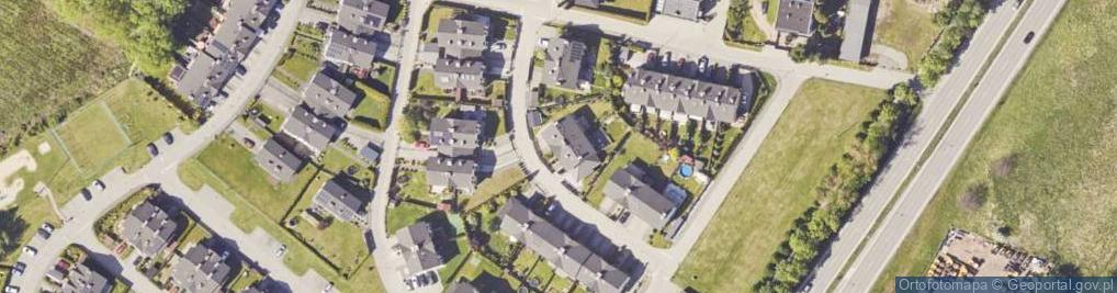 Zdjęcie satelitarne Poż-Plan Tomasz Bielczak