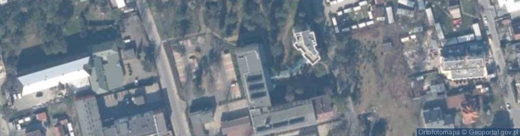 Zdjęcie satelitarne Pozaszkolna Placówka Specjalistyczna Ośrodek Rehabilitacyjno Wypoczynkowy Syrena w Mielnie