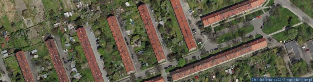 Zdjęcie satelitarne Poziom Budownictwo Maciej Pasieczny