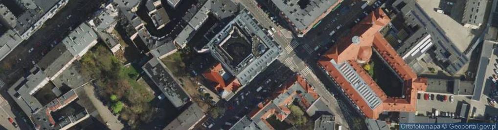 Zdjęcie satelitarne Poznań City Center