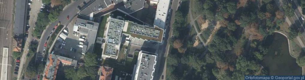Zdjęcie satelitarne Poznańskie Centrum Technologiczne