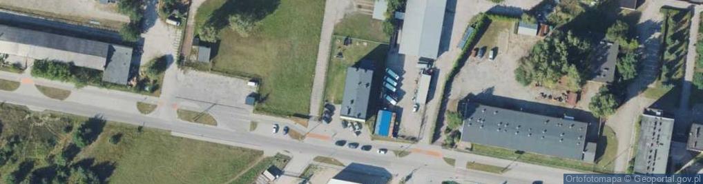 Zdjęcie satelitarne PPH Domar Hurtownia Wędlin i Przetworów Mięsnych Cezary Pawłowski Andrzej Redliński