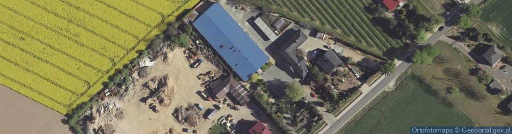 Zdjęcie satelitarne PPH Romax Leszek Rozpędowski