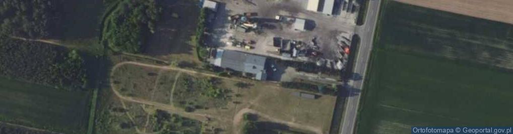 Zdjęcie satelitarne PPHU Betoniarnia Tomasz Aniołczyk