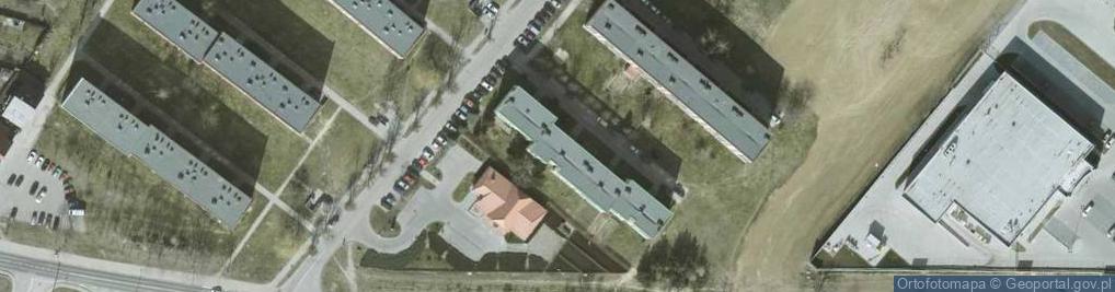 Zdjęcie satelitarne PPHU Bodex Kominki i Zduństwo Krzyszowscy Antoni Krzyszowski