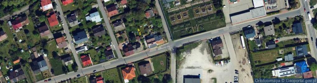 Zdjęcie satelitarne PPHU Eko Dom Urbaś Tadeusz Wiwatowski Janusz