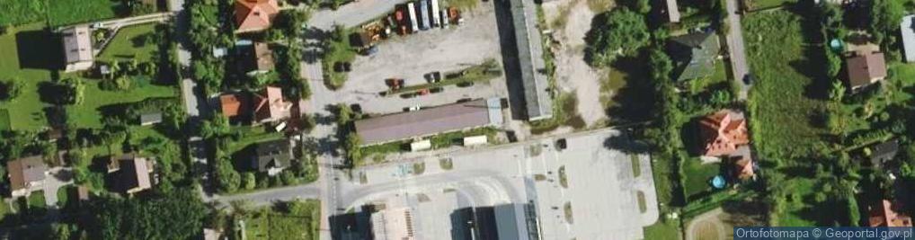 Zdjęcie satelitarne PPHU Hutma Wyroby Hutnicze i Budowlane SC Kania Materski Aduckiewicz