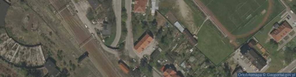 Zdjęcie satelitarne PPHU J w Śr TR Kolej i Drog Wicher Jerzy Januszewski Henryk