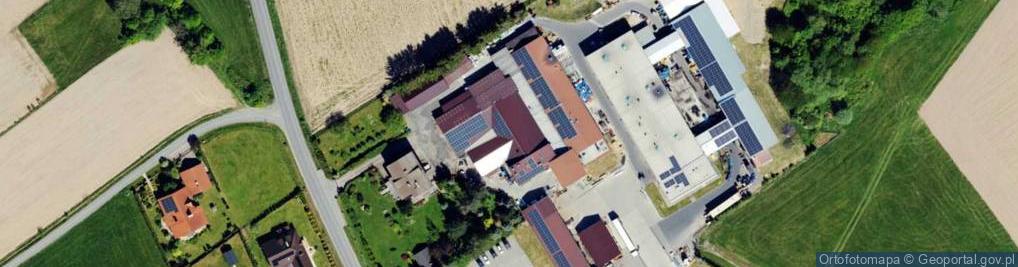 Zdjęcie satelitarne PPHU Jadwiga i Józef Szczypka Zofia i Konrad Szczypka Genowefa i Grzegorz Czakon
