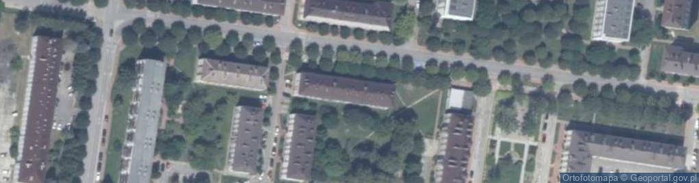 Zdjęcie satelitarne PPHU Jar Dar