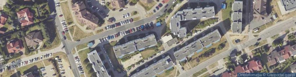 Zdjęcie satelitarne PPHU Kin Kar