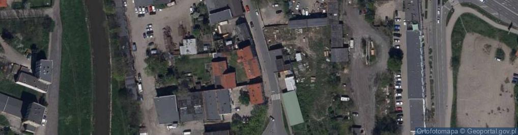 Zdjęcie satelitarne PPHU Kłębek, Legnica