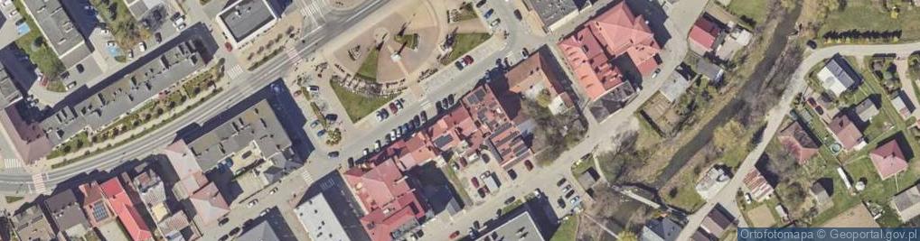Zdjęcie satelitarne PPHU Malaga Siorek Barbara, Ropczyce