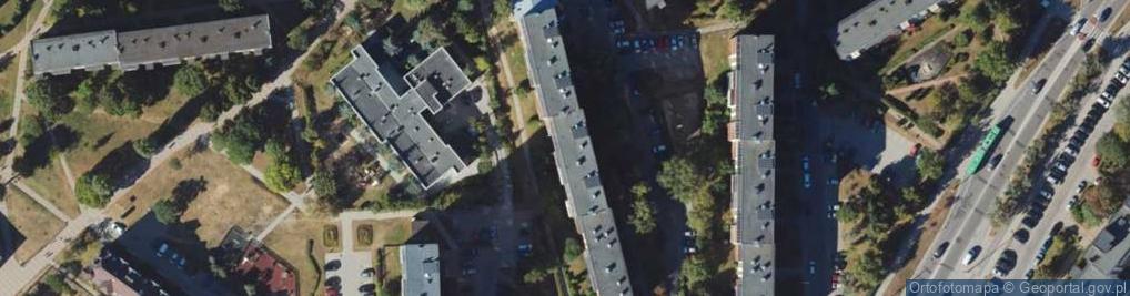 Zdjęcie satelitarne PPHU Zibi Zbigniew Gałecki