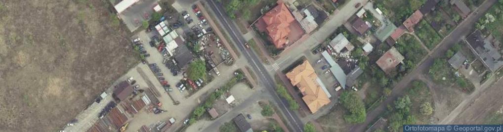 Zdjęcie satelitarne PPHU Żwir Bet Janusz Kamiński Maciej Śliwerski