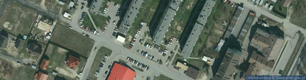 Zdjęcie satelitarne PPUH Frantex