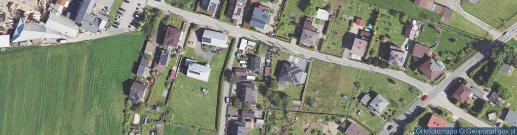 Zdjęcie satelitarne PPUH Glass Technics Lech Fudała Szmyrgałło Zuber