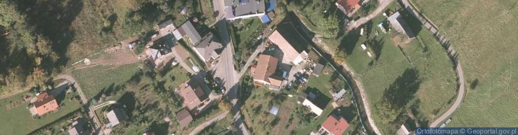 Zdjęcie satelitarne PPUH K.Barteczko, Pisarzowice