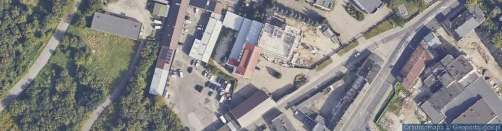 Zdjęcie satelitarne PPUH Yellow Garage Kośla Anna