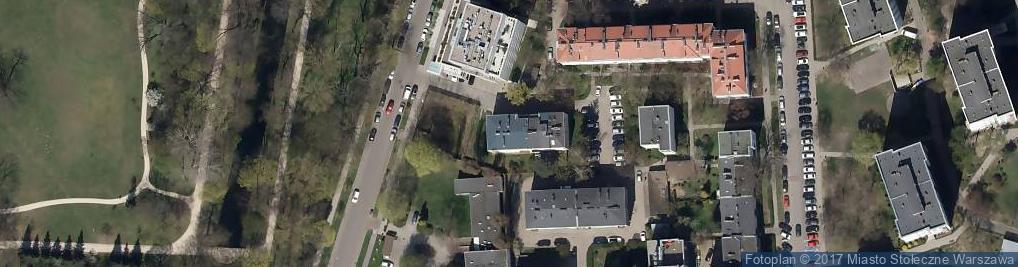 Zdjęcie satelitarne PR Projekt Gepfert Chołdzyńska