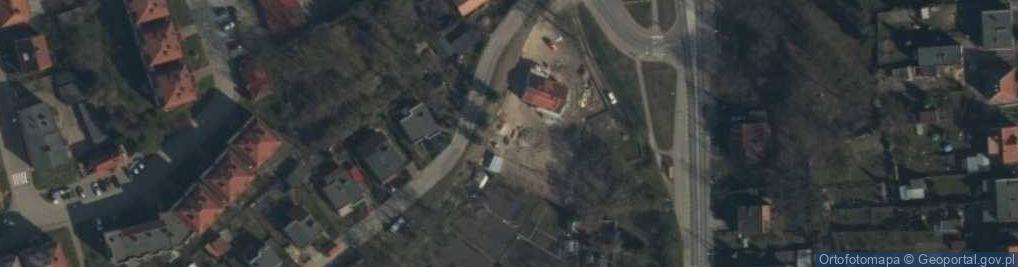 Zdjęcie satelitarne Prabuckie Centrum Kultury i Sportu