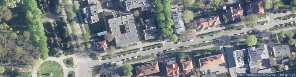 Zdjęcie satelitarne Prac Proj Bałabański
