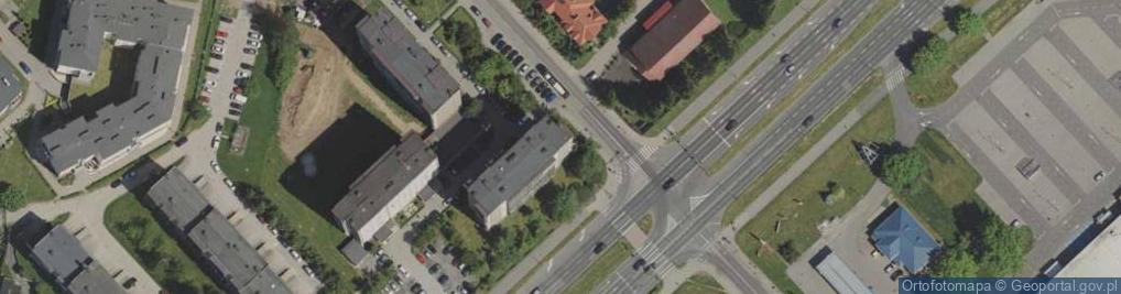 Zdjęcie satelitarne Pracownia Archeologiczno-Konserwatorska Kołomański R., JG