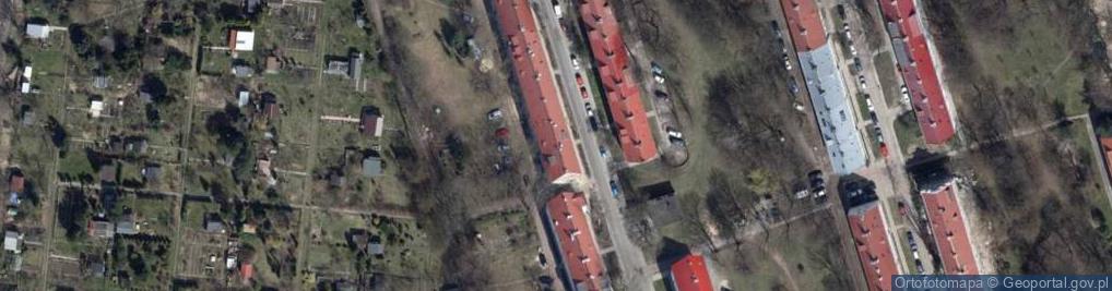 Zdjęcie satelitarne Pracownia Archeologiczno-Konserwatorska Krzysztof Gowin