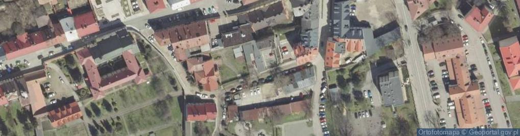 Zdjęcie satelitarne Pracownia Archeologiczno Konserwatorska PKZ
