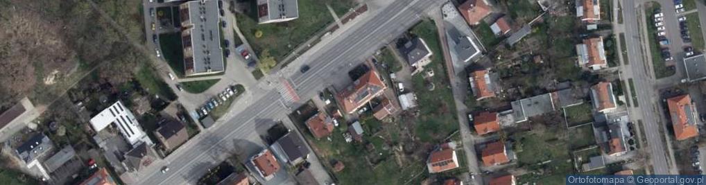 Zdjęcie satelitarne Pracownia Architektury Jams Architekt