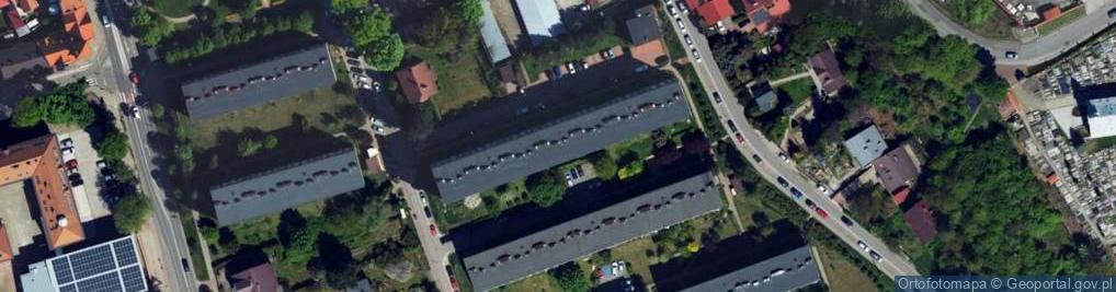 Zdjęcie satelitarne Pracownia Architektury Witold Sienkiel