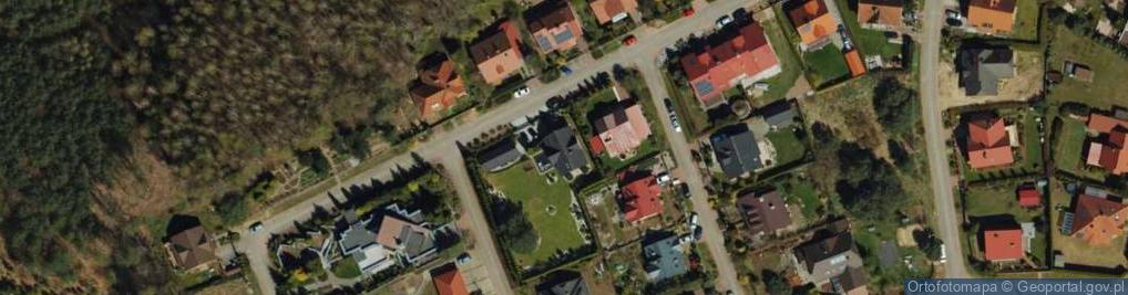 Zdjęcie satelitarne Pracownia Architektury Wnętrz Anita Olszewska-Galla