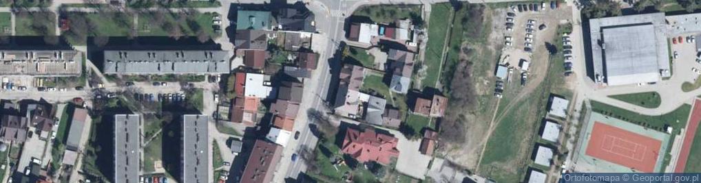 Zdjęcie satelitarne Pracownia Artystyczna Zasłon i Firan Zo & Ha Dzioboń Zofia Leśnicka Halina