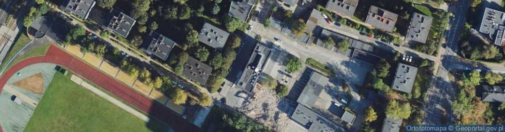 Zdjęcie satelitarne Pracownia Drogowa Pylon