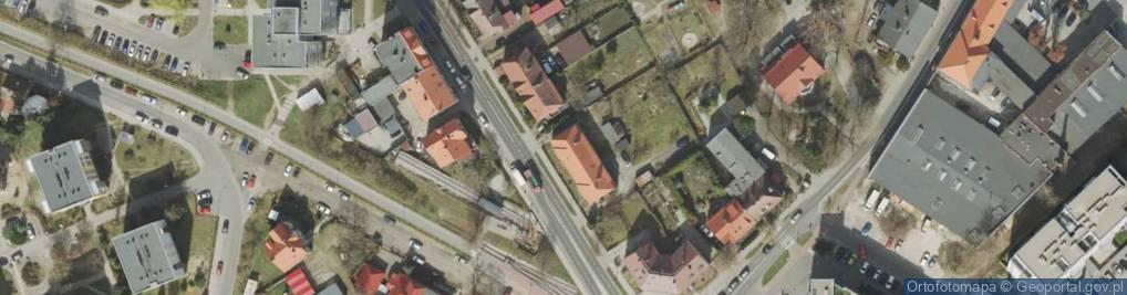 Zdjęcie satelitarne Pracownia Elektryczna Projekty Kosztorysy Nadzory Łychmus
