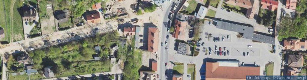 Zdjęcie satelitarne Pracownia Fryzjerska Awangarda Kisielewska Renata