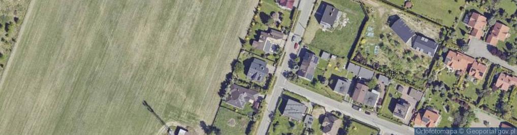 Zdjęcie satelitarne Pracownia Geodezyjna Geobandrowscy